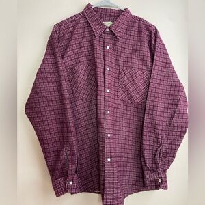 Haband Vintage Flannel Buttery Soft Mens XL Pearl Snaps 90s